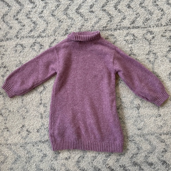 Zara Girls Turtleneck Sweater Dress | size 4-5 | EUC - Picture 6 of 7